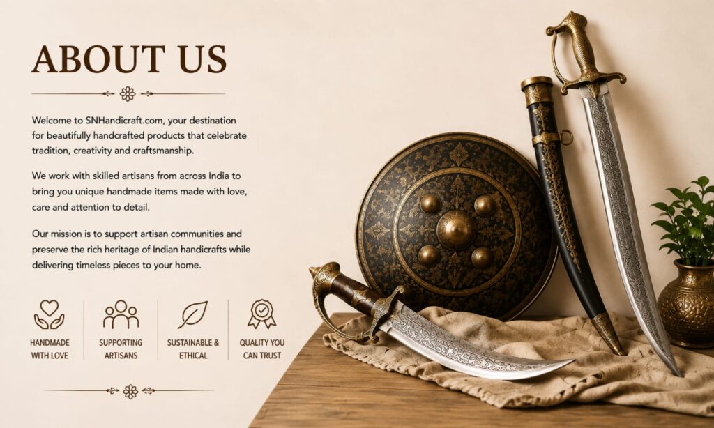 about us page - SN handicraft