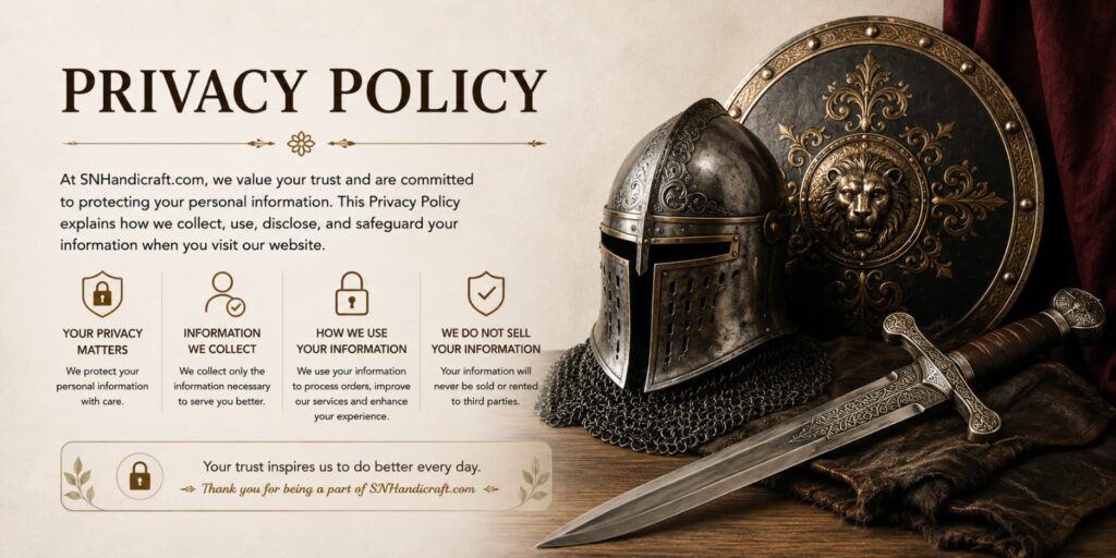 SN handicraft - Privacy Policy page